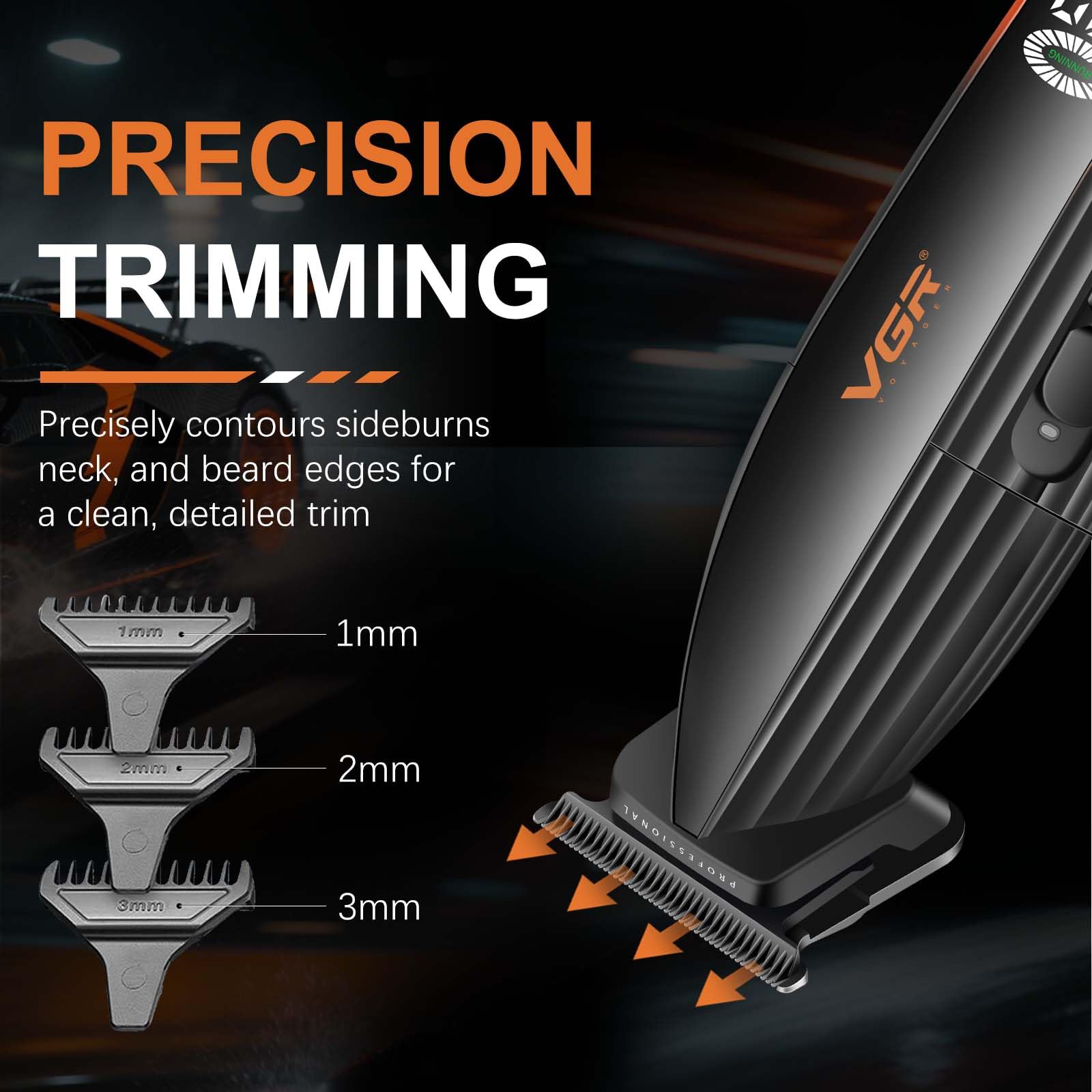 Amazon.com: VGR 889T Professional Hair Trimmer for Men, 9000RPM